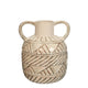 Idées 4 saisons vase bali céramique 25x23x30 cm crème