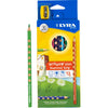 Crayons de couleur mince lyra, l: 18 cm, remplissage de 3,3 mm, différentes couleurs, 12 pièces 1 boîte