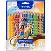 Crayons de couleur de couleur mince lyra, l: 18 cm, remplissage de 3,3 mm, différentes couleurs, 24 pièces 1 boîte