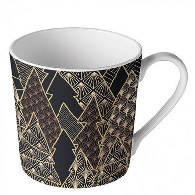 Mug Ambiente 300ml arbres de luxe noir