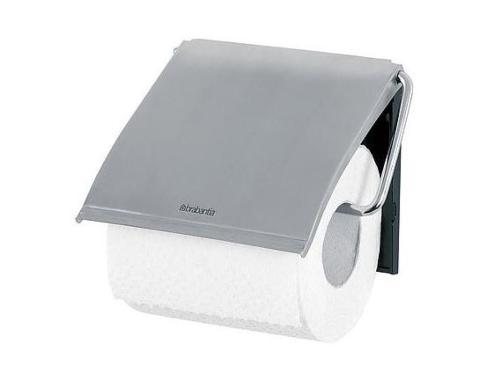 Brabantia Porte-rouleau papier toilette acier mat