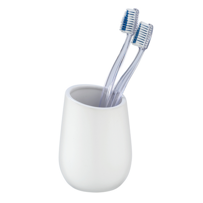 Wenko 1065594 - brosse à dents b. badi céramique.blanc | 1 pièce