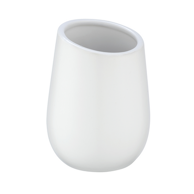 Wenko 1065594 - brosse à dents b. badi céramique.blanc | 1 pièce