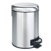 Wenko 1069562 - poubelle leman 3 litres en acier inoxydable mat | 1 pièce