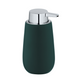 Wenko 1069565 - distributeur de savon. badi en céramique. gris foncé | 1 pièce