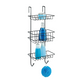 Wenko 1069610 - support de douche 3 couches revigo noir | 1 pièce