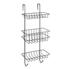 Wenko 1069610 - support de douche 3 couches revigo noir | 1 pièce