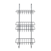 Wenko 1069610 - support de douche 3 couches revigo noir | 1 pièce