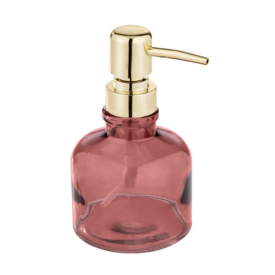 Wenko 1069593 - distributeur de savon. atessa verre vieux rose | 1 pièce