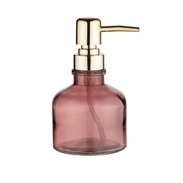 Wenko 1069593 - distributeur de savon. atessa verre vieux rose | 1 pièce