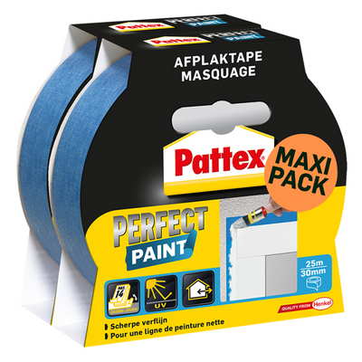 Pattex 1069919 - peinture parfaite 30mm x25mmmaxi pack | 6 pièces