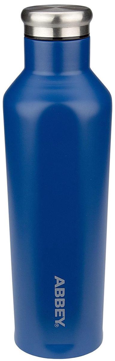 Bouteille à double paroi Abbey Camp Abbey - Godafoss - 0,48 l - bleu argent - 0,48 l