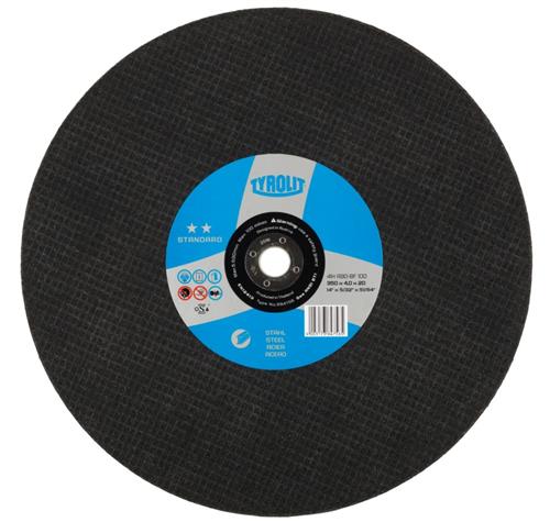 Tyrolit dss 400x4,5x20mm a30s-bf100 acier standard | 25 pièces