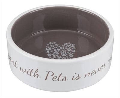 Bol de nourriture Trixie pets home taupe