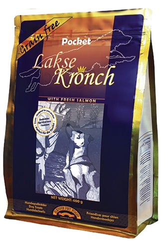 Kronch 76% de collations de saumon poches