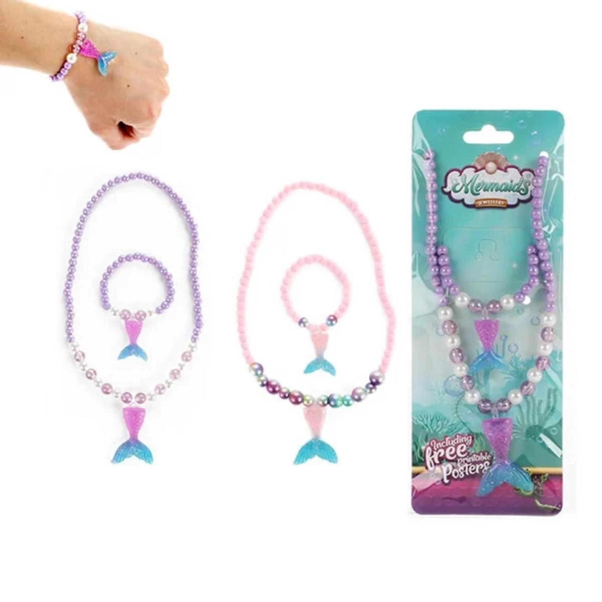 Collier + bracelet Toi-toys queue de sirène