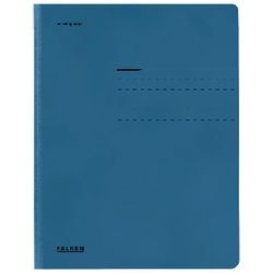 Chemise anti-poussière falken 3 rabats a4 320g m2 bleu