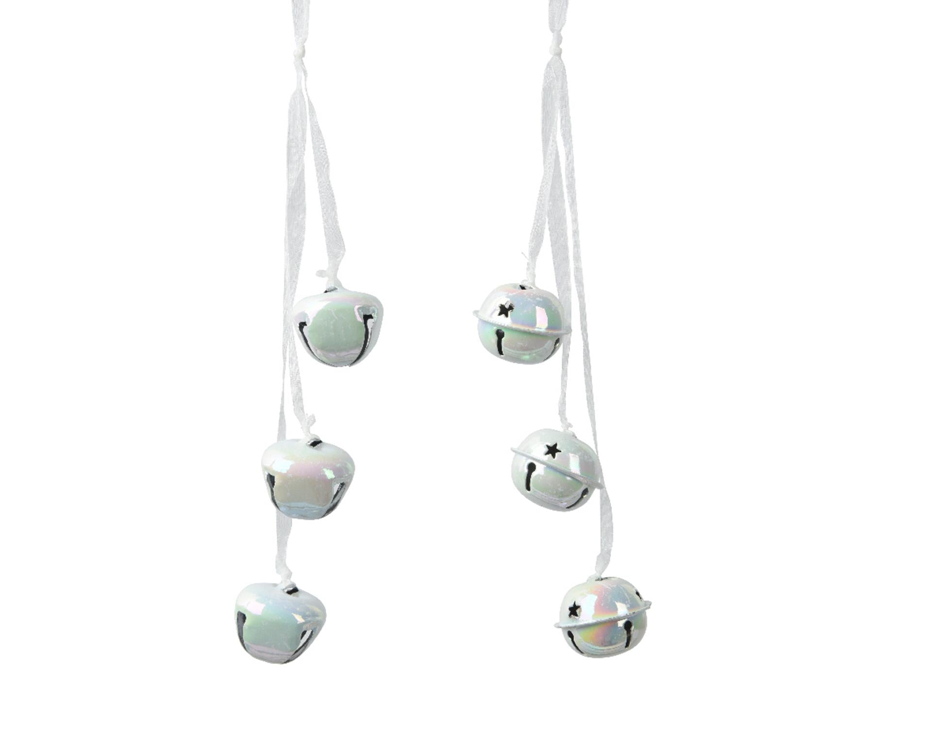 Decoris Pendentif Noël bulles irisées 28cm