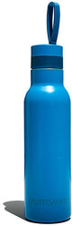 Bouteille thermos Muitomas - doublure double isolation - 500 ml - boissons chaudes 12 heures ou boissons froides 24 heures - bleu