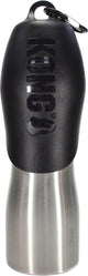 Bouteille de boisson kong h2o noire en acier inoxydable