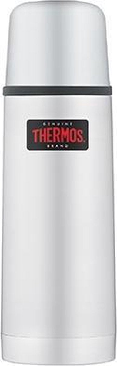 Thermos fbb bouteille compacte légère en acier inoxydable métallique - 0,35 litre
