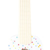 Guitare en bois à petit pied avec des points, 53 cm