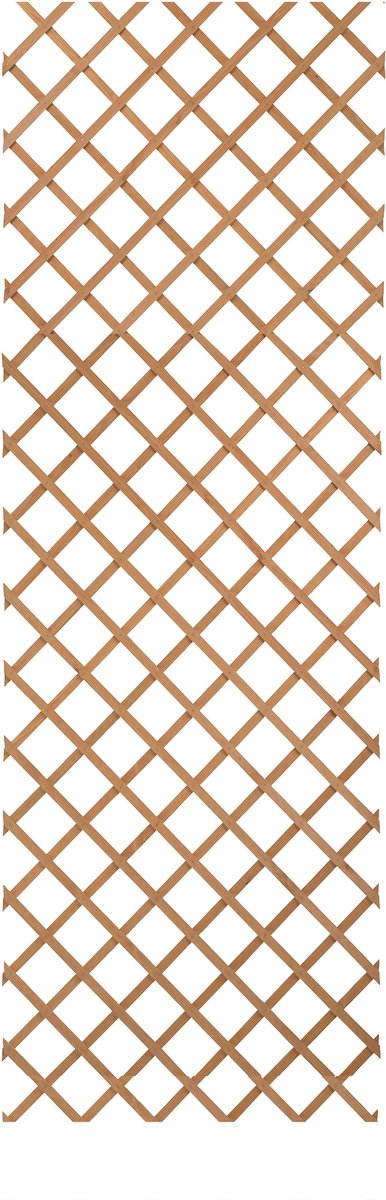 Nature Nature Garden Slat Travail 100x300 cm Brunier en bois