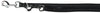 Trixie Dog Leash Police Line Active Comfort Leather Black
