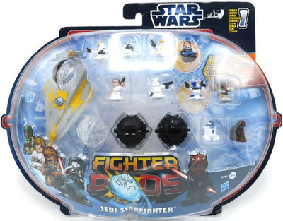 Star Wars Star Fighter Pods Jedi Starfighter Series 1
