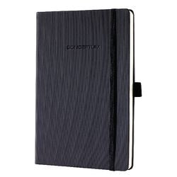 Carnet sigel a5 213x295x20mm 80g m2 noir à carreaux
