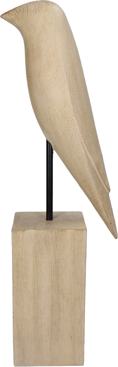 Hd collection ornement oiseau polyrésine 12,5x8,7x44cm