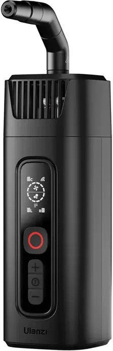Ulanzi filmog ace machine à fumée fm01 - machine à fumée portable - machine à fumée 40w - avec télécommande et étui de rangement - machine à fumée idéale pour photo et vidéo - noir