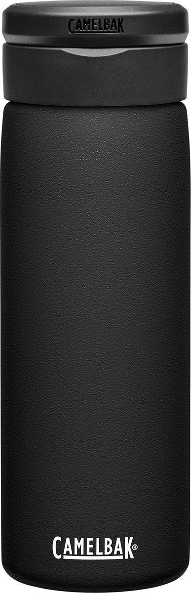 Camelbak fit cap isolé sous vide - gourde isolante en acier inoxydable - 600 ml - noir (black)