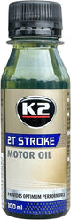 Huile 2 temps sans marque sans marque 100 ml – huile de lubrification mixte – huile deux temps – scooter, cyclomoteur tronçonneuse – rapport de mélange 1:25 1:50