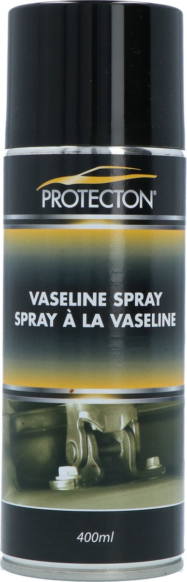 Spray Protecton Vaseline - excellentes propriétés protectrices lubrifiantes - effet anti-corrosion - pH neutre - résistant aux intempéries - résistant aux températures de - 30°c à + 160°c - 400ml