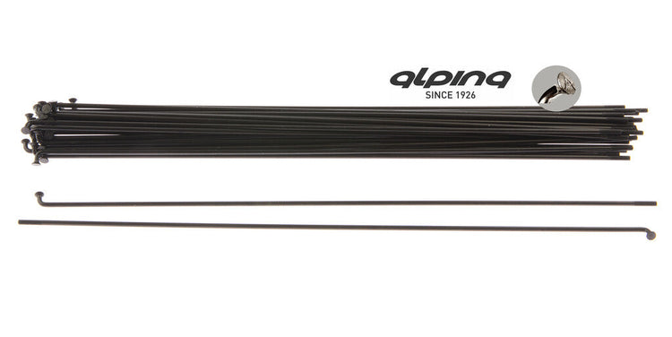 Buzaglo alpina rayon 13x292 acier inoxydable noir