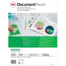 Pochette à plastifier a2 gbc 100 pièces