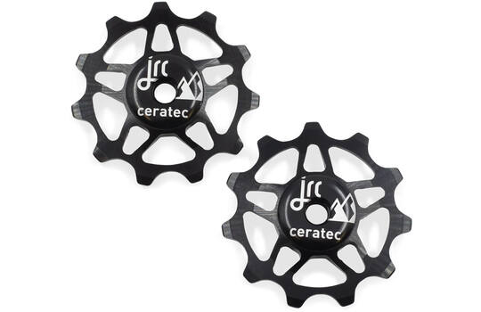 JRC - Céramic Derilleur Wielset Shimano 105 Ultegra Dura Ace 12 Speed ​​11t Black