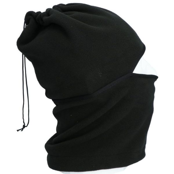 Cache-cou multifonctionnel Edge - polyester - noir
