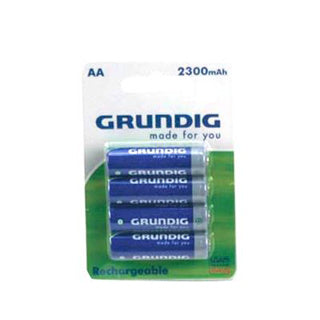 Batteries grundig grundig aa rechargeable 4 pièces 2300mAh