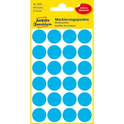Points de marquage avery zweckform 3005 bleu 96 pièces