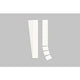 Cartes enfichables Pk90 ultradex blanc 140708