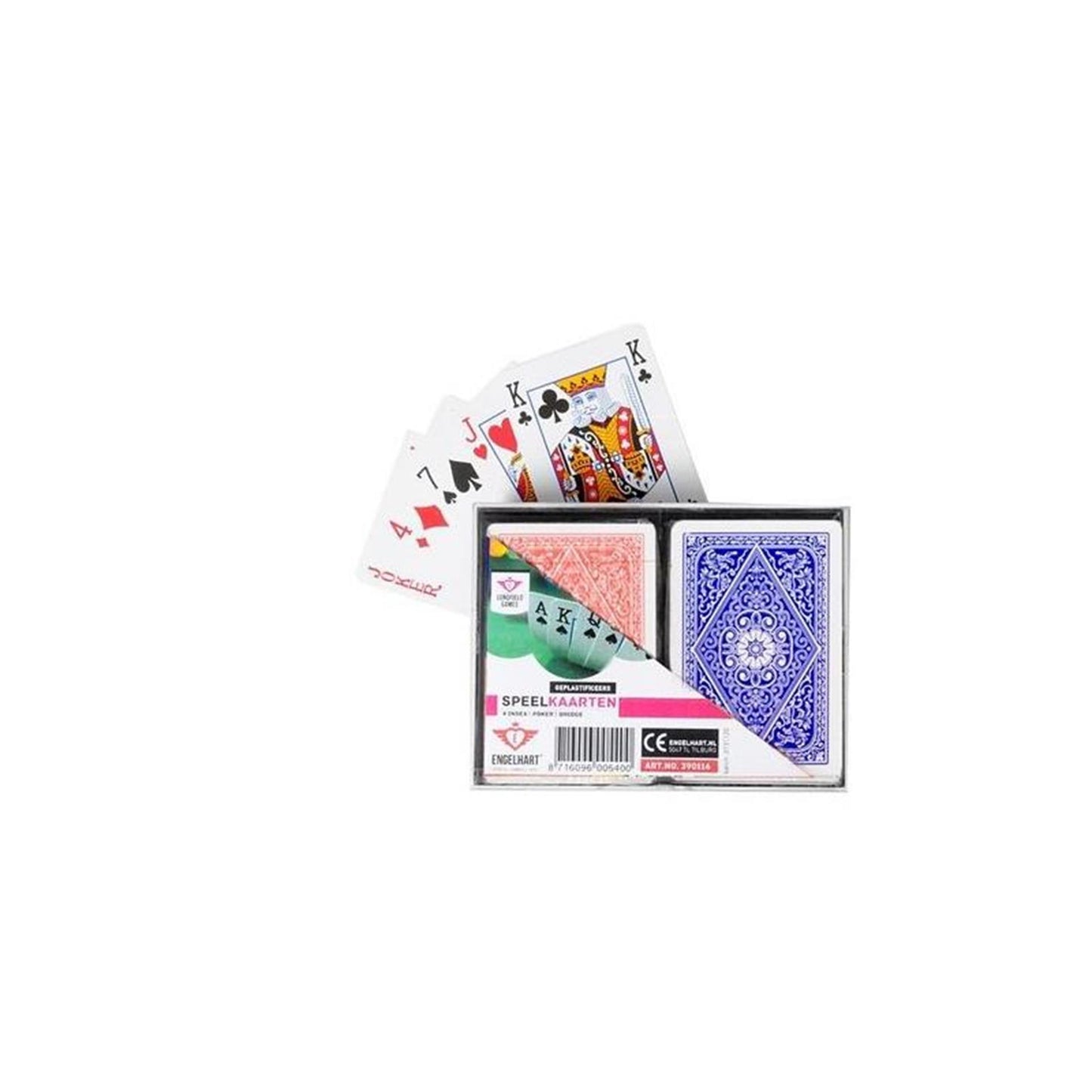 Cartes à jouer au pont de poker Longfield