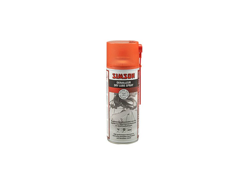Spray lubrifiant sec Simson pour dérailleur aérosol 400ml