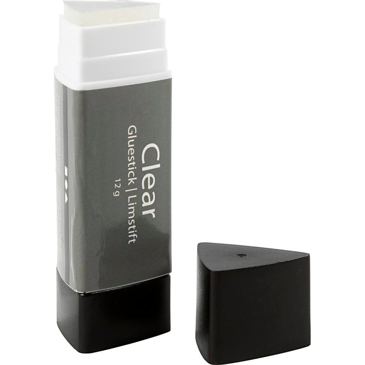Bâton de colle transparent Creativ company, 12 gr, 1 pièce