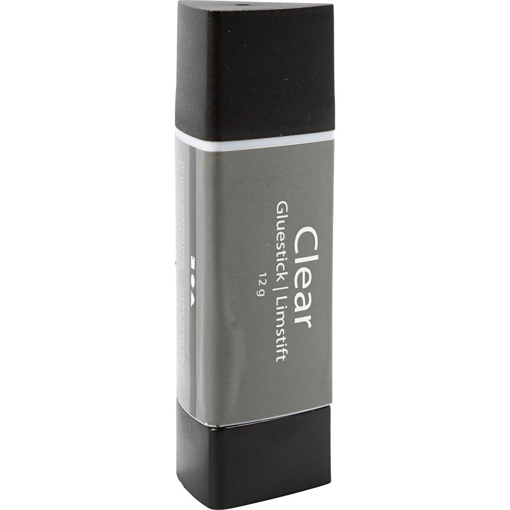 Bâton de colle transparent Creativ company, 12 gr, 1 pièce