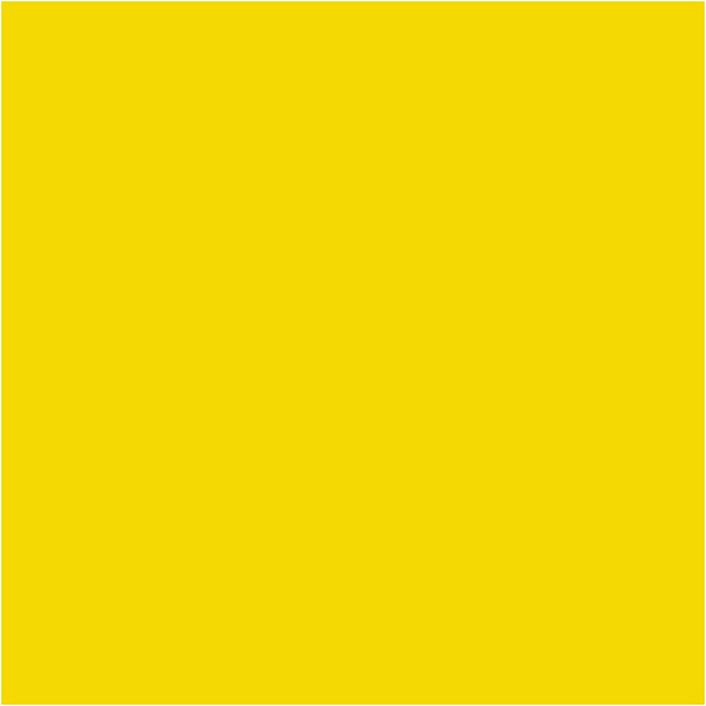 Peinture acrylique Creall Studio, semi-opaque, jaune primaire (06), 500 ml 1 flacon