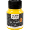 Peinture acrylique Creall Studio, semi-opaque, jaune primaire (06), 500 ml 1 flacon