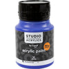 Peinture acrylique Creall Studio, semi-opaque, bleu outremer (42), 500 ml 1 flacon