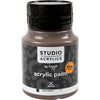 Peinture acrylique Creall Studio, opaque, terre d'ombre brûlée (69), 500 ml 1 bouteille